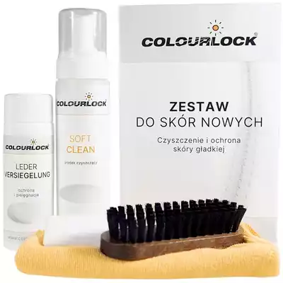 Colourlock SOFT - kompletny zestaw do bieżącego czyszczenia i pielęgnacji skóry