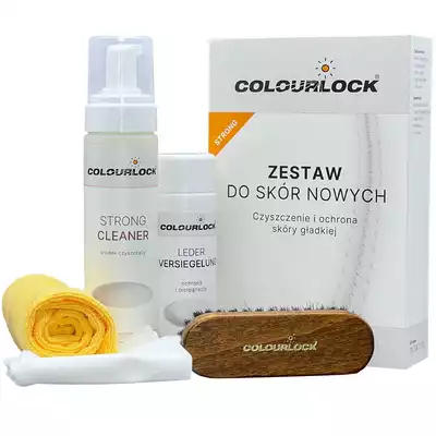 Colourlock STRONG - kompletny, mocny zestaw do czyszczenia i pielęgnacji skóry