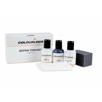 Colourlock Zestaw tonujący do czarnej skóry 3x50 ml 