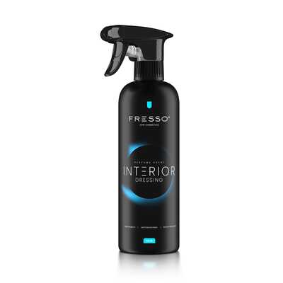 Fresso Interior Dressing - mocno przyciemniający, matowy/satynowy dressing do wnętrza, zapach drzewno wodny 500 ml