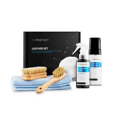 FX PROTECT Leather SET - zestaw do czyszczenia i pielęgnacji tapicerki skórzanej